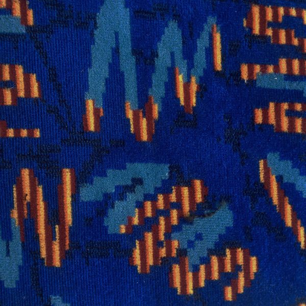 Автобусная ткань для сидений Морская Омега бархат